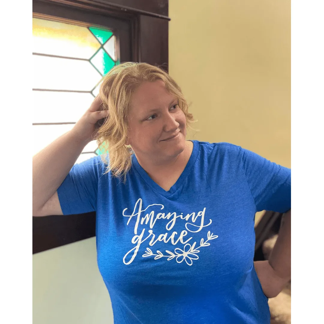Amazing Grace Ladies V-Neck