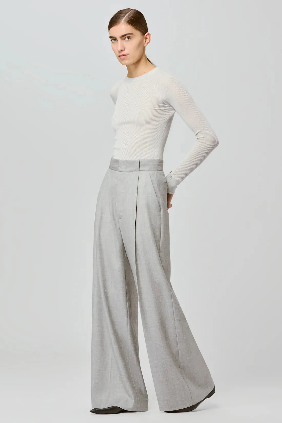 Bogart Single Pleat Trousers