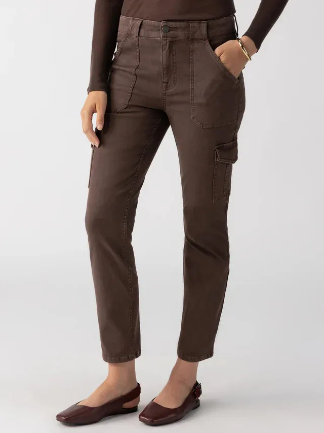 Brown Sugar Sculpted Twill Haydon Cargo Pant
