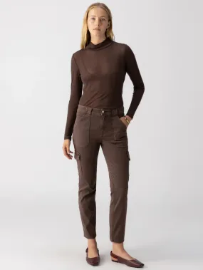 Brown Sugar Sculpted Twill Haydon Cargo Pant