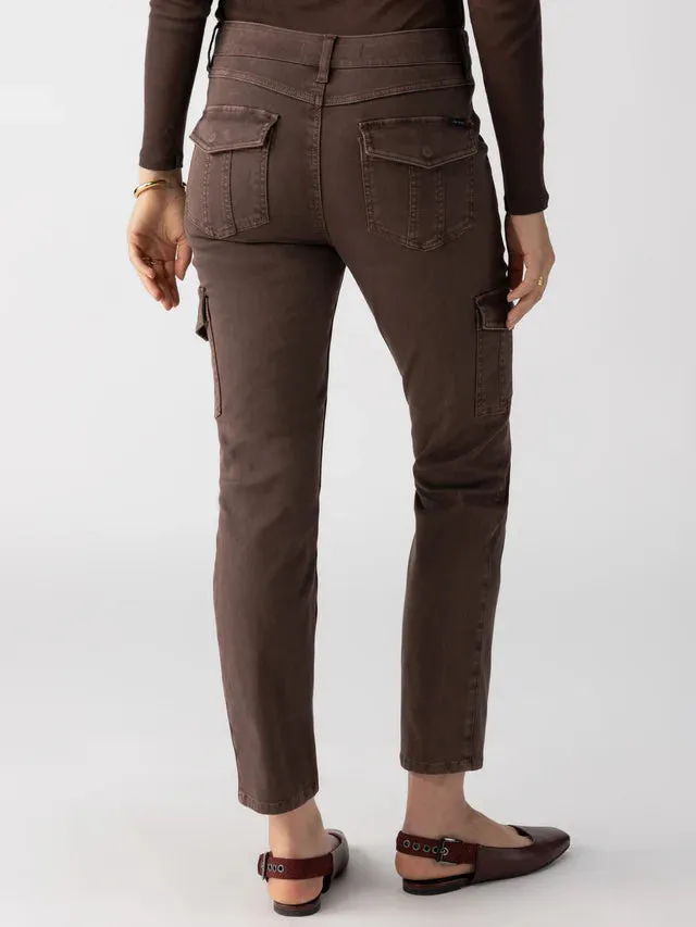 Brown Sugar Sculpted Twill Haydon Cargo Pant