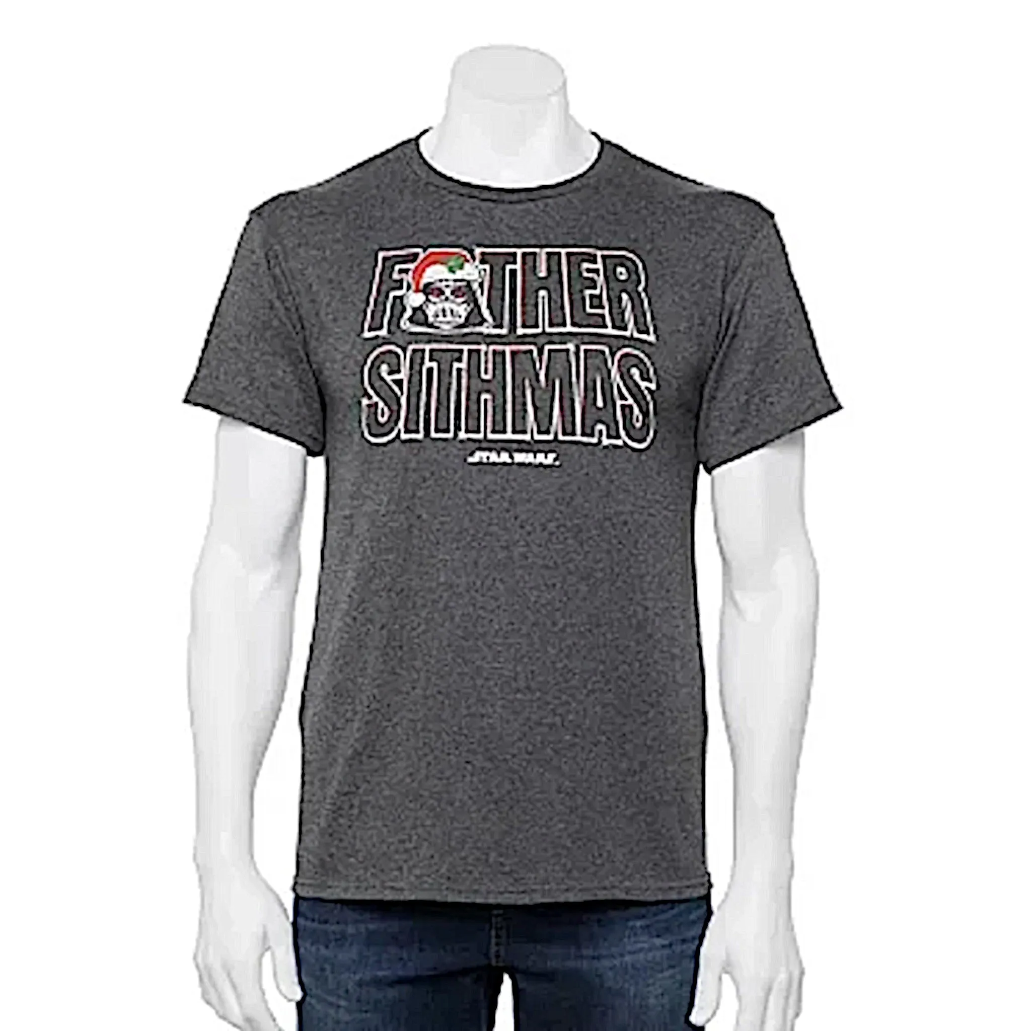 Celebrate the Dark Side in Style: Father Sithmas Star Wars Holiday Tee