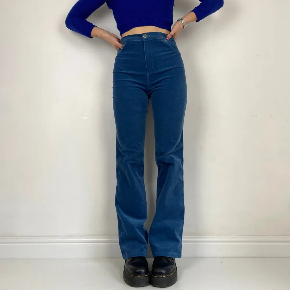 Cord Flare Trousers - S/M