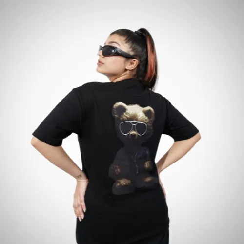 Demon Wear's Samurai "Teddy" Graphic T-Shirt Combo Pack Of 2 for Her
