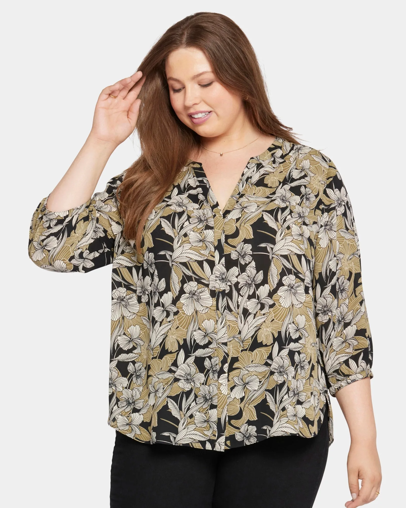Pintuck Blouse | Lanier Park