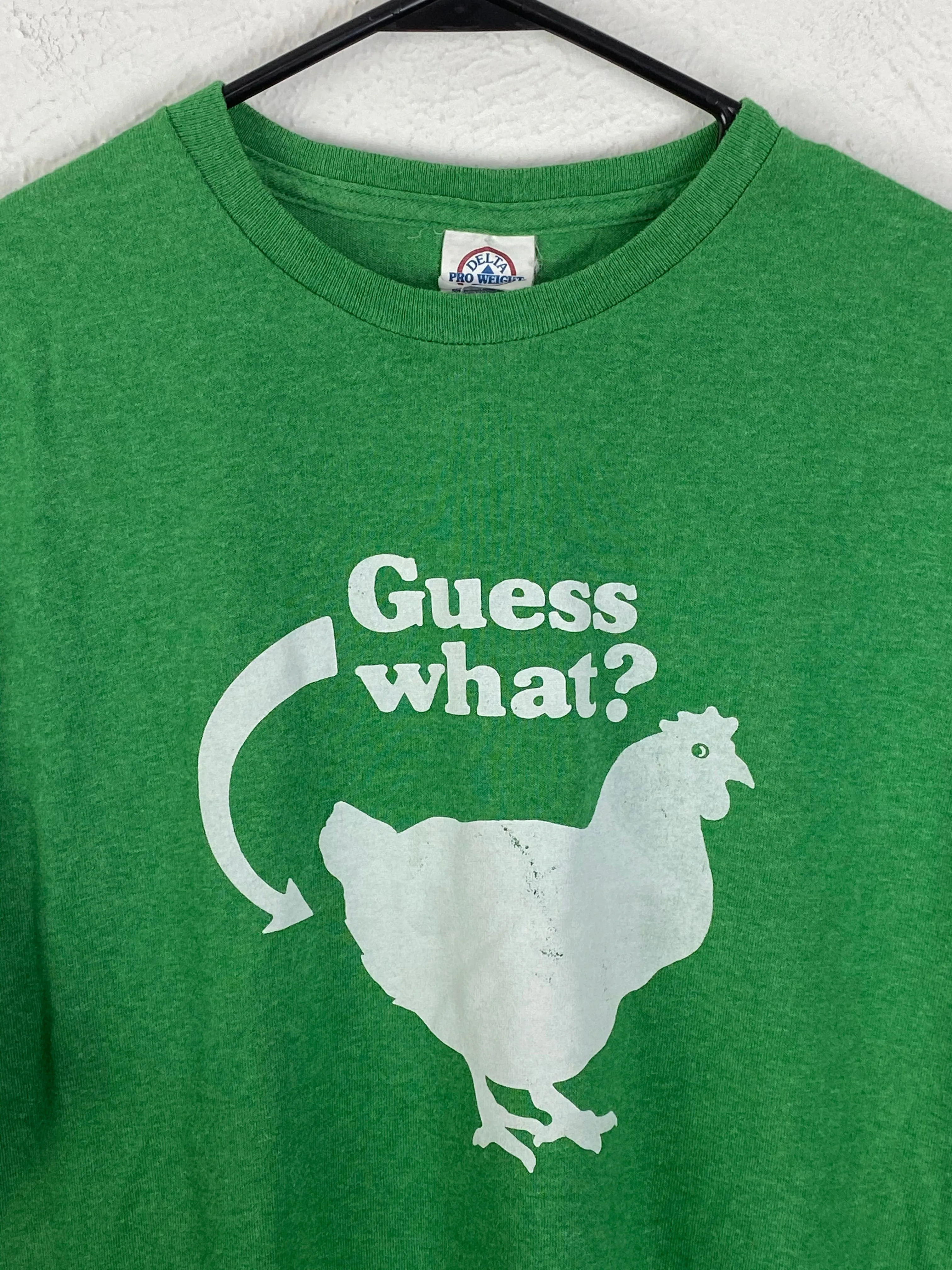 Silly "Guess What?" Graphic Tee Shirt