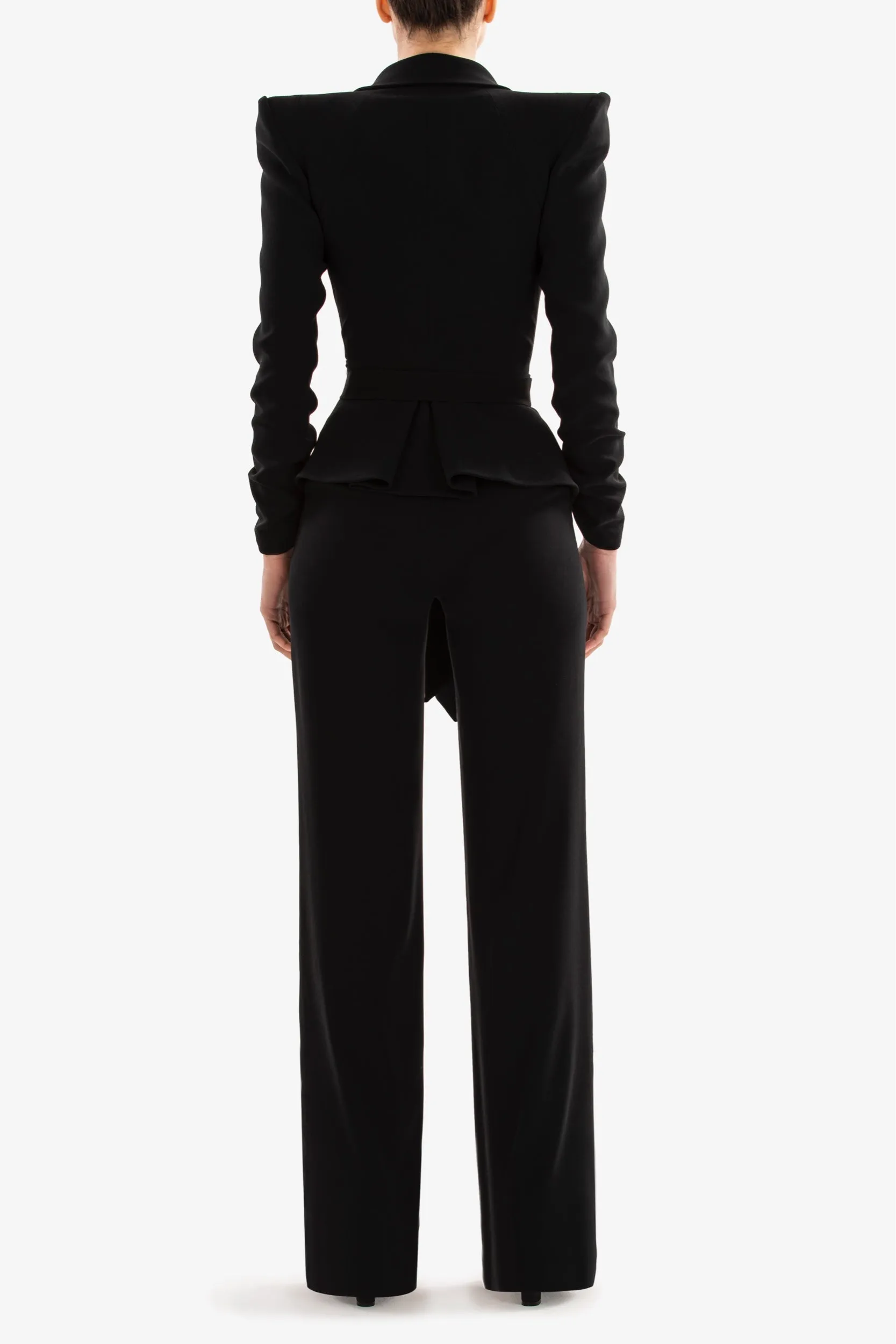 Tailored crepe pants
