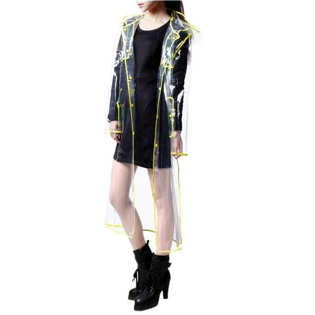 Women's Transparent Raincoat