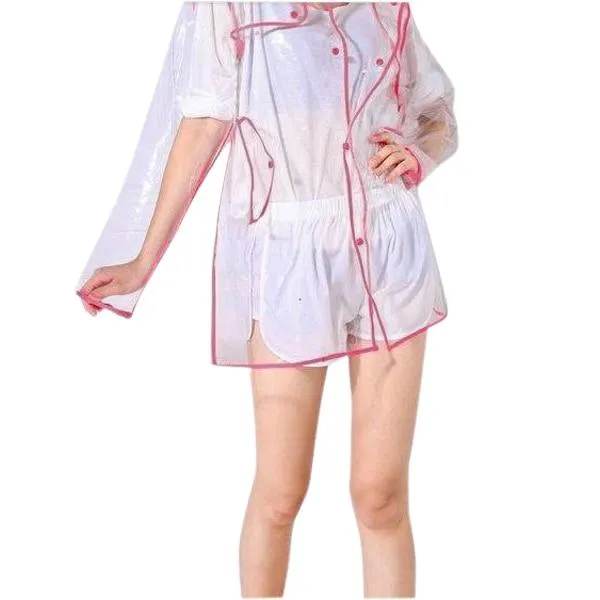 Women's Transparent Raincoat