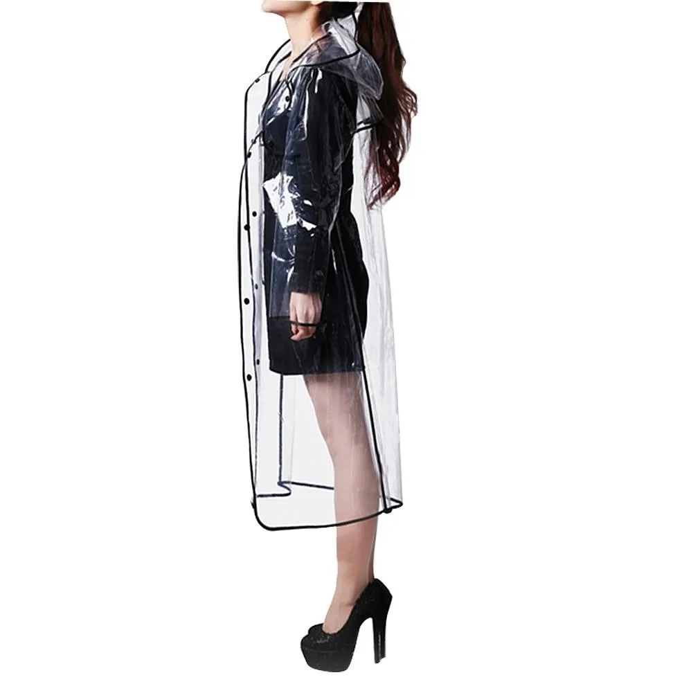Women's Transparent Raincoat