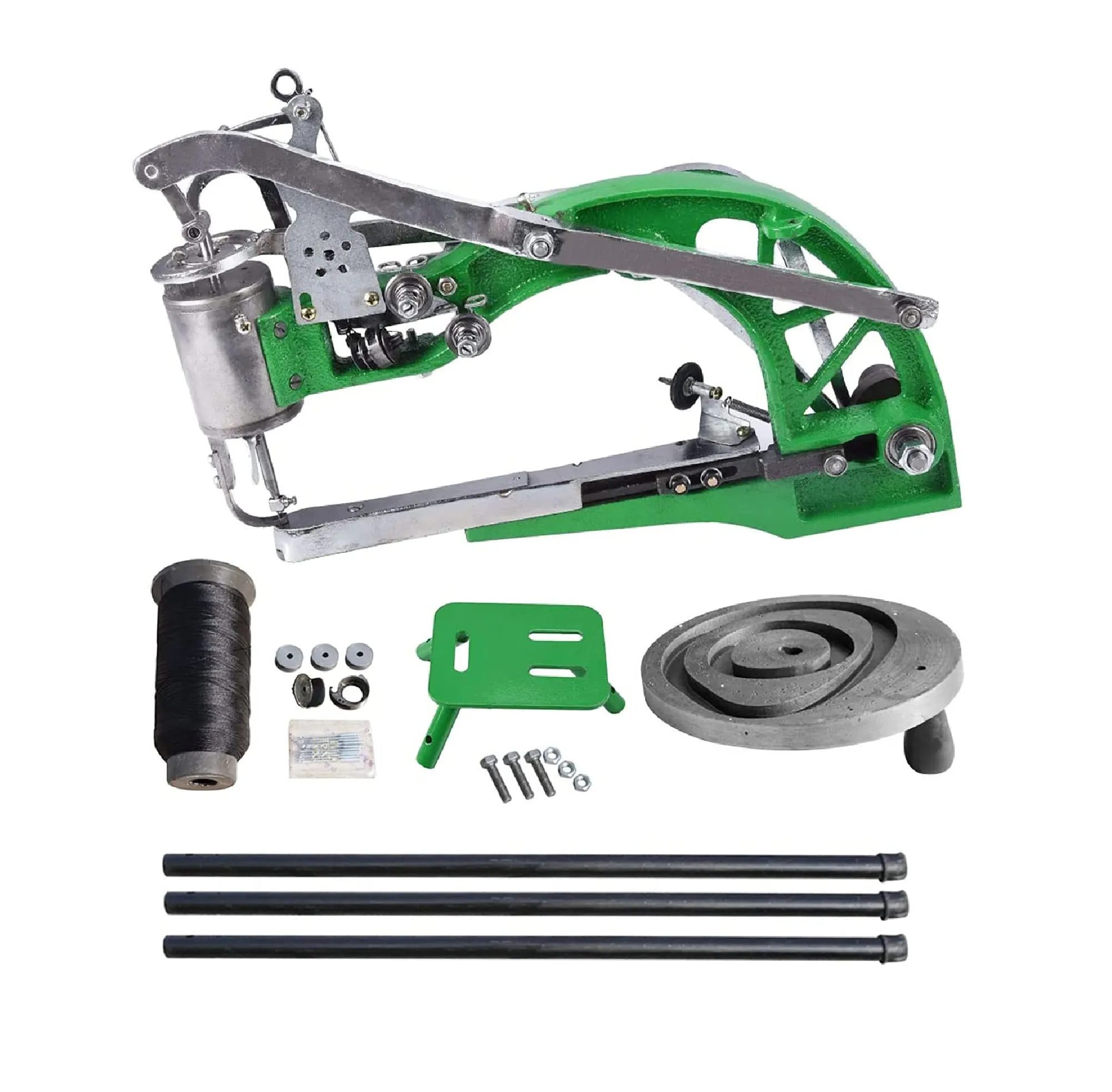 YEQIN Hand Cobbler Shoe Repair Machine dual Cotton Nylon Line Sewing Machine Manual Leather Machine for Bags